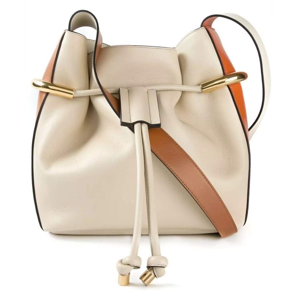 NEW CHLOE Women's Milky White Emma Leather Shoulder Bag - MSRP $1,995.00!